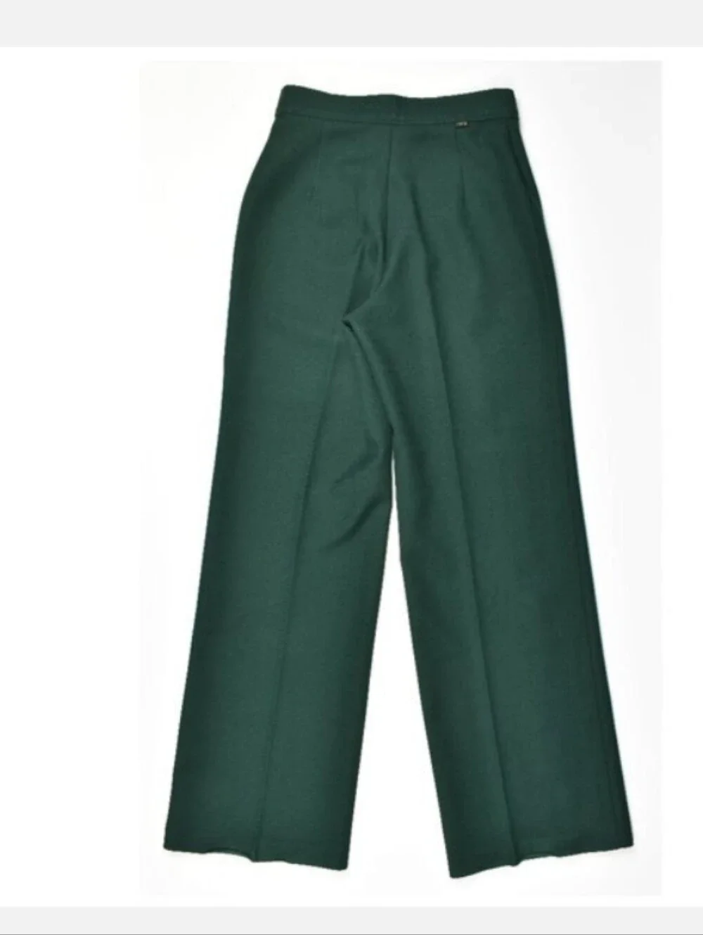 Levi Strauss 70's Vintage High Rise Trousers Slacks Green 14